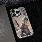Coque de téléphone anti-choc en silicone Zoro pour iPhone
