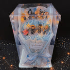 Bouquet de Savons Roses Faits à la Main Luffy/Zoro avec LED pour Cadeaux Romantiques de la Saint-Valentin
