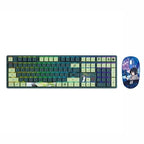 Clavier mécanique Hatake Kakashi, trois modes, sans fil, rétroéclairé RVB, pour le gaming et l'e-sport