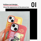 Pain/Uzumaki Apple exquisite Trend Silicone Anti-collision phone case