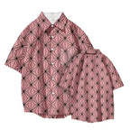 T-shirt Tanjirou/Nezuko, nouveauté été, coupe ample, chemise COS imprimée, tendance jeune décontractée, polyvalente