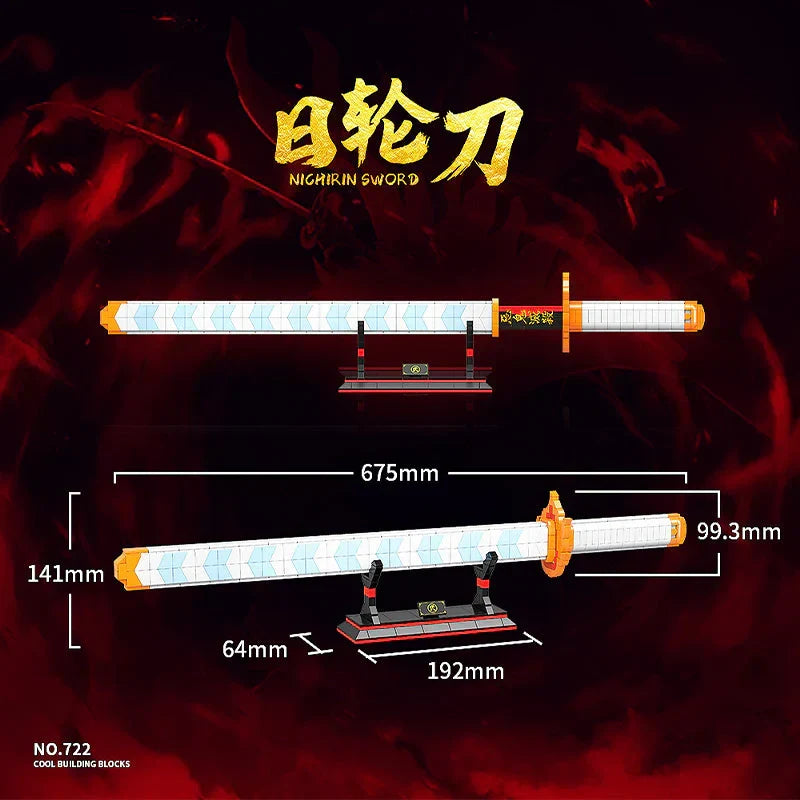 Rengoku Kyoujurou Building Block 806PCS model toys