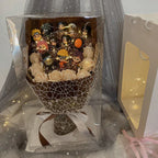 Bouquet de savon artisanal LED Rose Uzumaki/Sasuke pour romantique