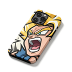 Dragon Ball Goku Super Saiyan Film Phone Case, Hard Shockproof Cover for iPhone