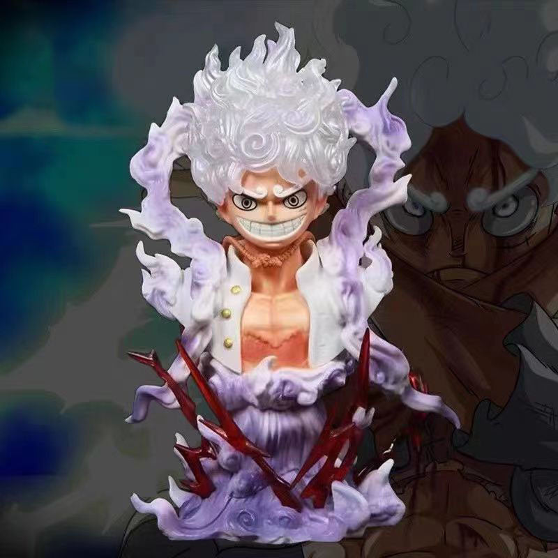 Luffy Half Body Model Tabletop Decoration Figure