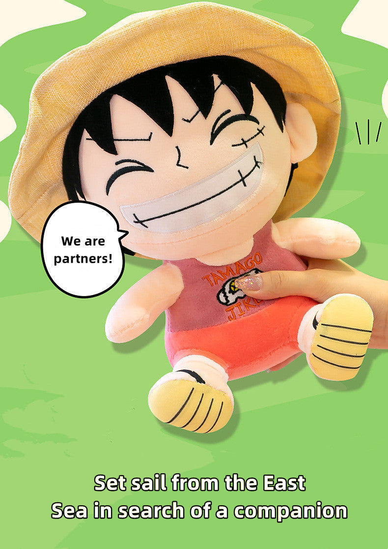 Figurine articulée de Luffy, modèle adorable
