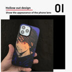 Sasuke/Itachi Coque de téléphone anti-collision en silicone tendance raffiné Apple