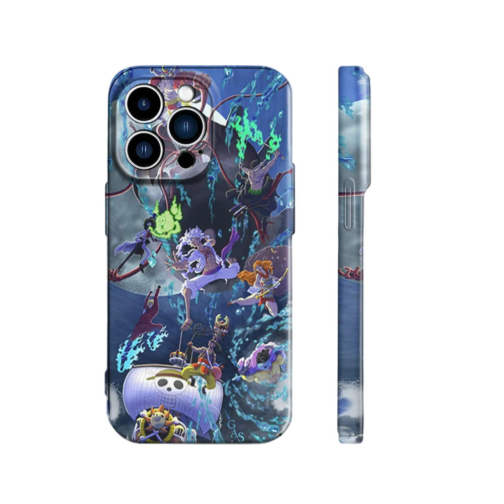 Mighty Straw Hat Pirates | One Piece 3D Printed Anime Phone Case