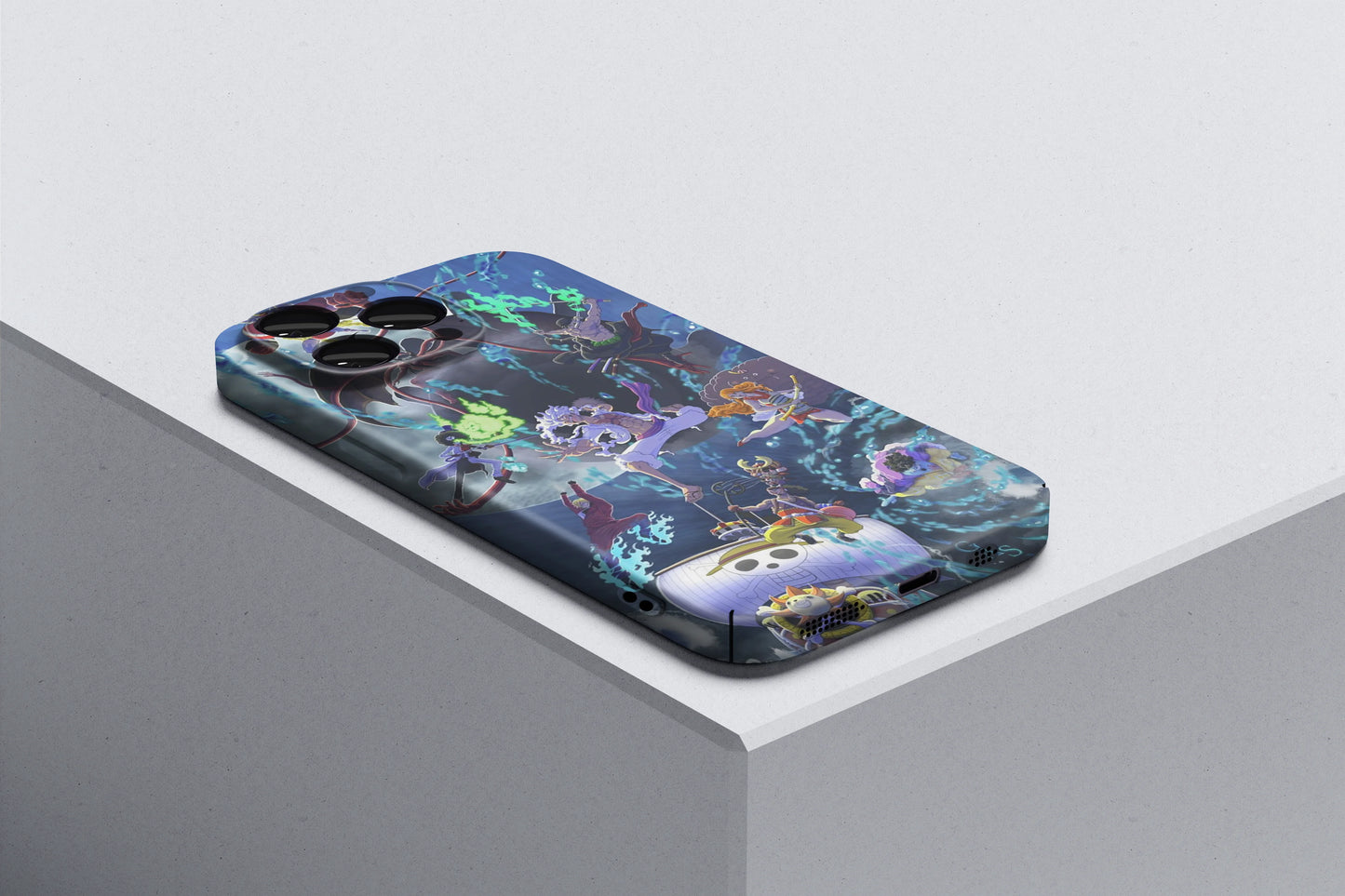 Mighty Straw Hat Pirates | One Piece 3D Printed Anime Phone Case