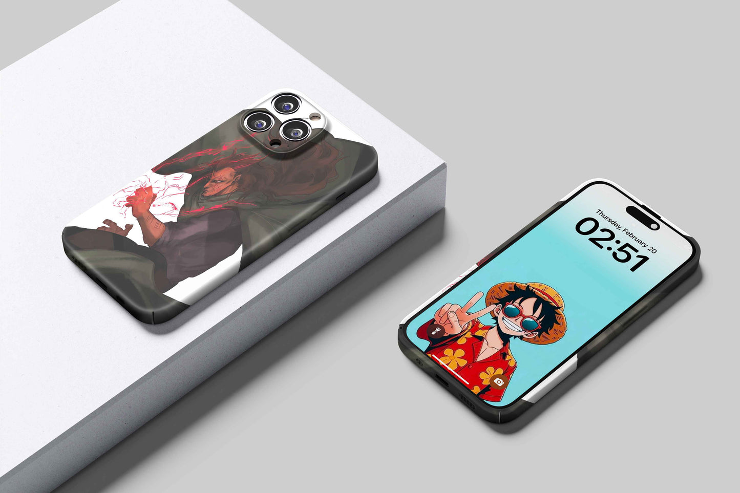 Monkey D Dragon Revolutionary Storm | One Piece 3D Printed Anime Phone Case