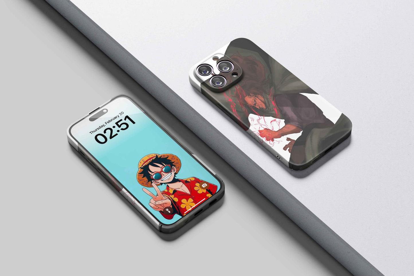 Monkey D Dragon Revolutionary Storm | One Piece 3D Printed Anime Phone Case