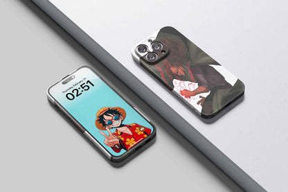 Monkey D Dragon Revolutionary Storm | One Piece 3D Printed Anime Phone Case