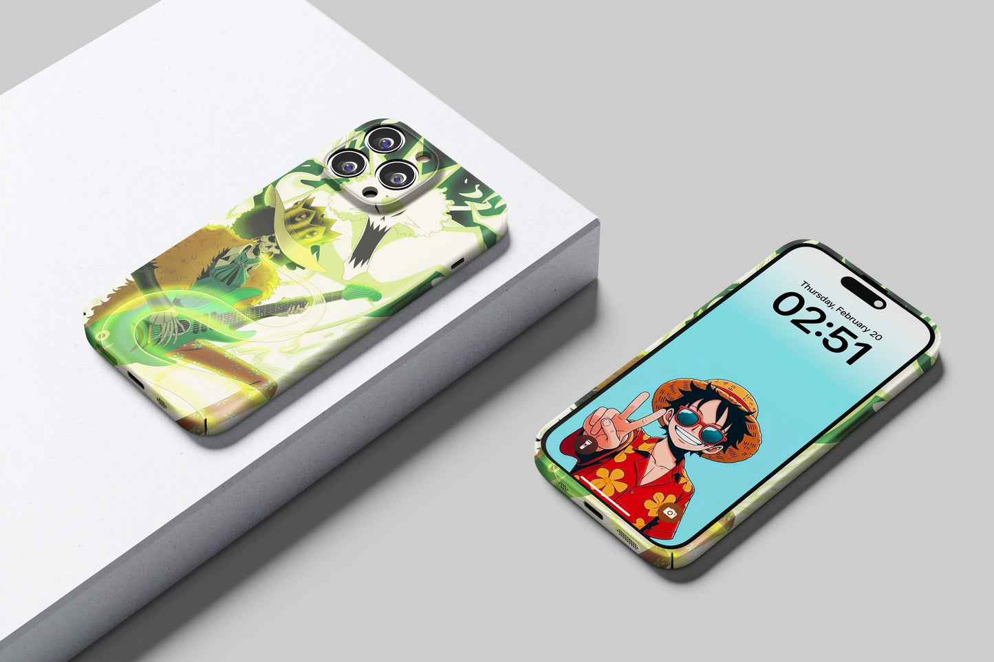 Brook The Soul King | One Piece 3D Printed Anime Phone Case