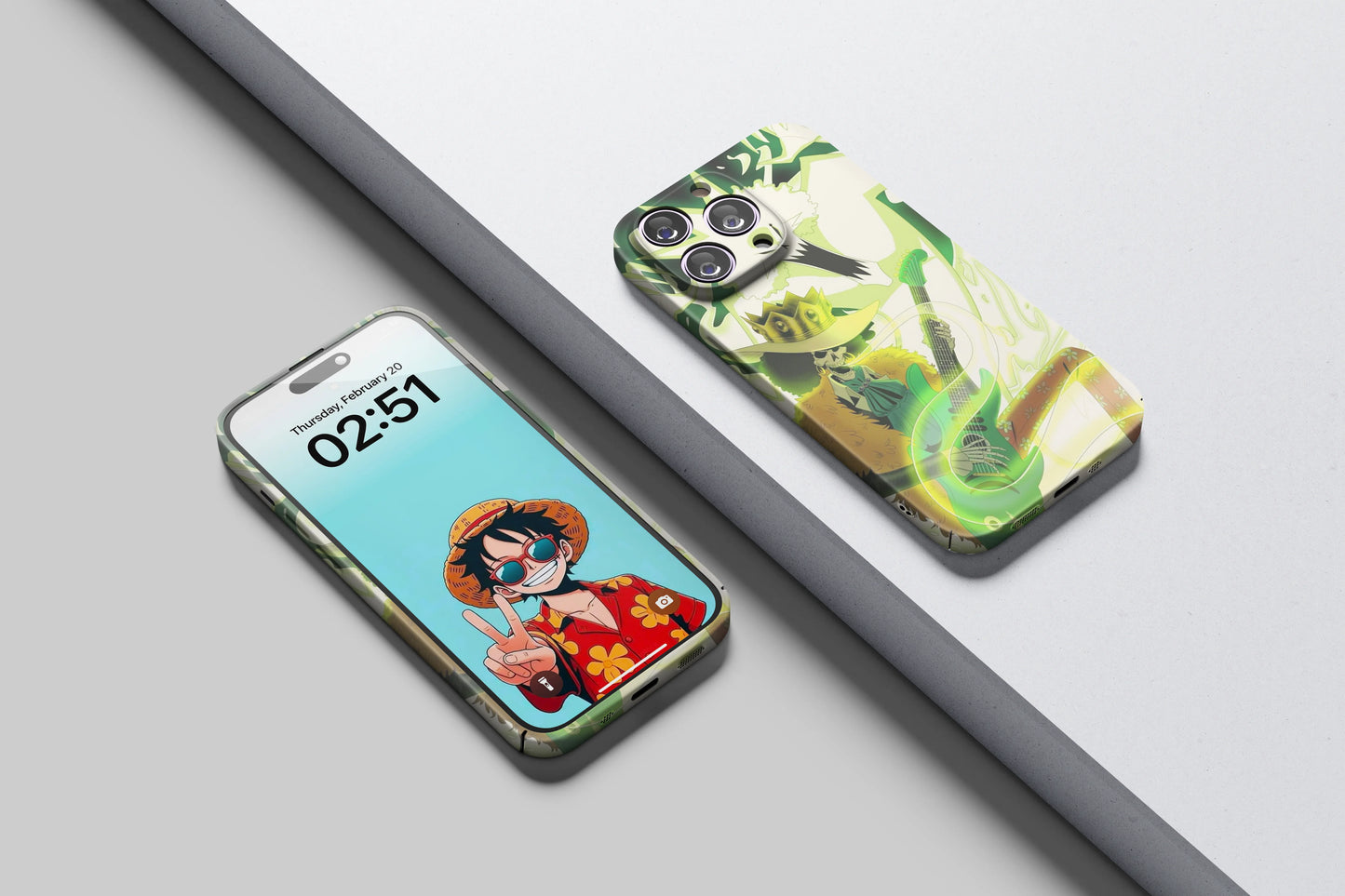 Brook The Soul King | One Piece 3D Printed Anime Phone Case