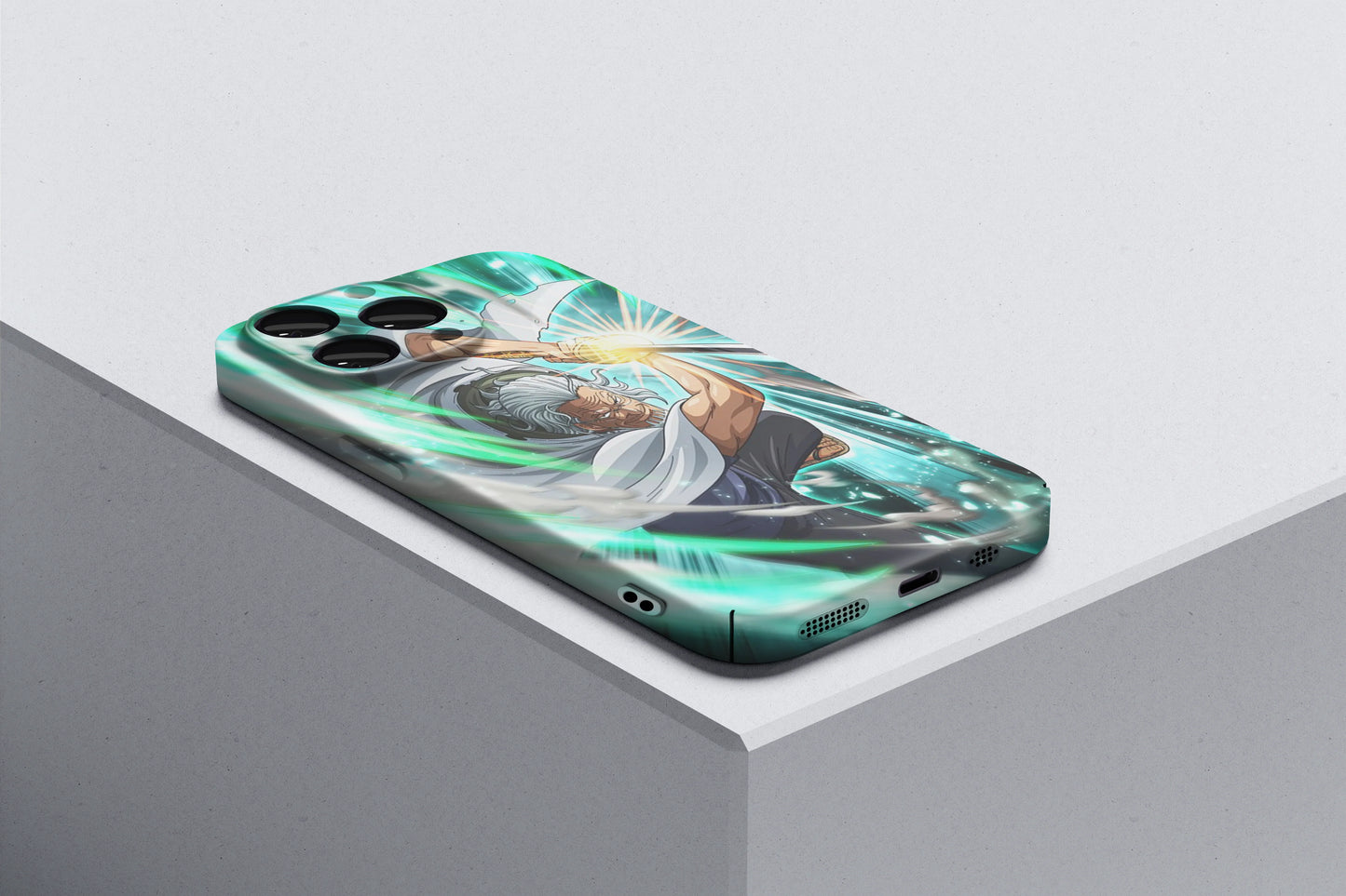 Dark King Rayleigh The king Maker | One Piece 3D Printed Anime Phone Case