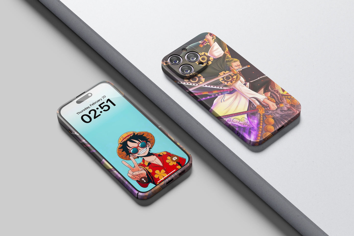 Roronoa Zoro Samurai Spirit | One Piece 3D Printed Anime Phone Case