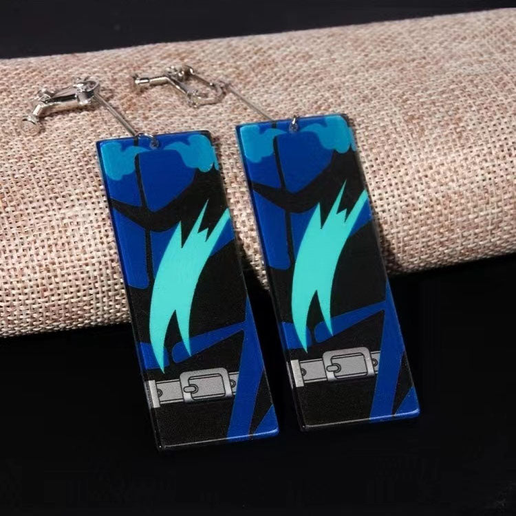 Magnifiques boucles d'oreilles Tanjirou/Nezuko pour un charme unique