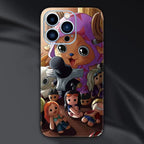 Film arrière de téléphone portable Luffy/Ace/Zoro iPhone, autocollant avec beau motif