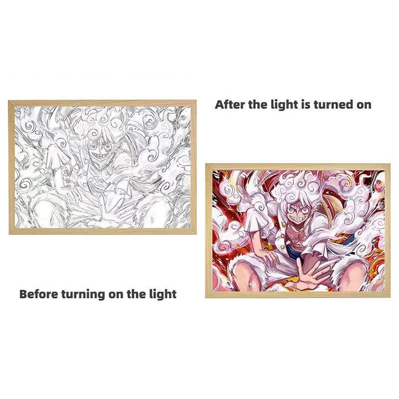 Peinture décorative Nika Luffy trois couleurs lumineuses