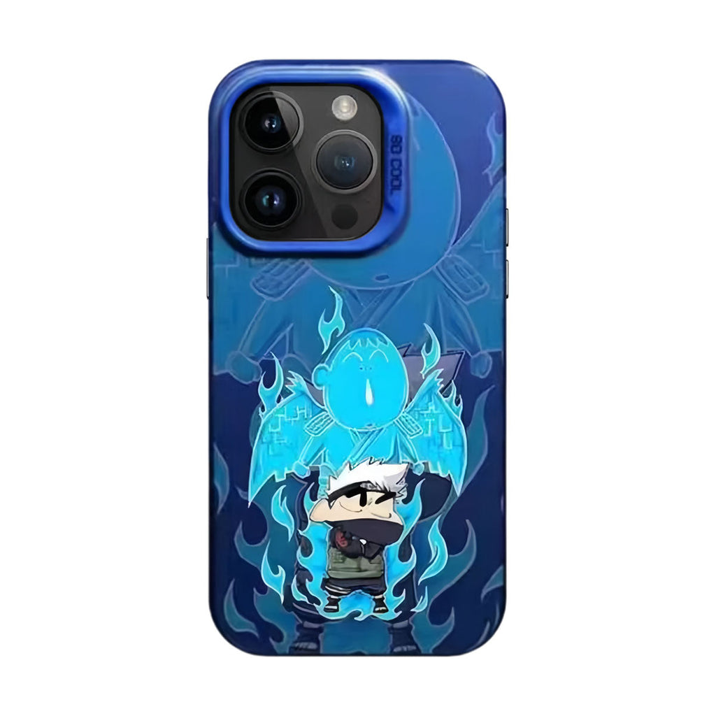 Kakashi/Madara/Itachi/Sasuke Coque de téléphone antichoc en silicone tendance Apple exquise