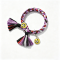 Bracelet tressé réglable Démon supérieur de Demon Slayer, Breloque Anime à pompon