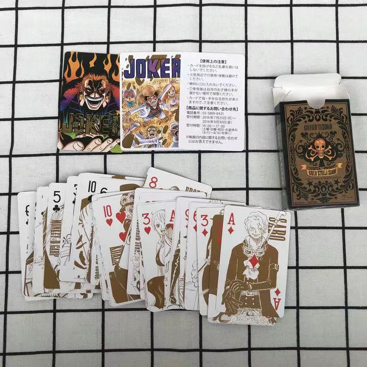 Jeu de cartes Mandat d'arrêt Luffy/Zoro/Chopper