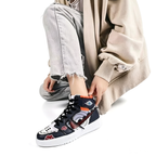Baskets montantes Naruto Pain Yahiko Anime, chaussures streetwear décontractées à motif Akatsuki
