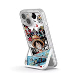 Coque de téléphone antichoc en silicone Nika Luffy pour iPhone