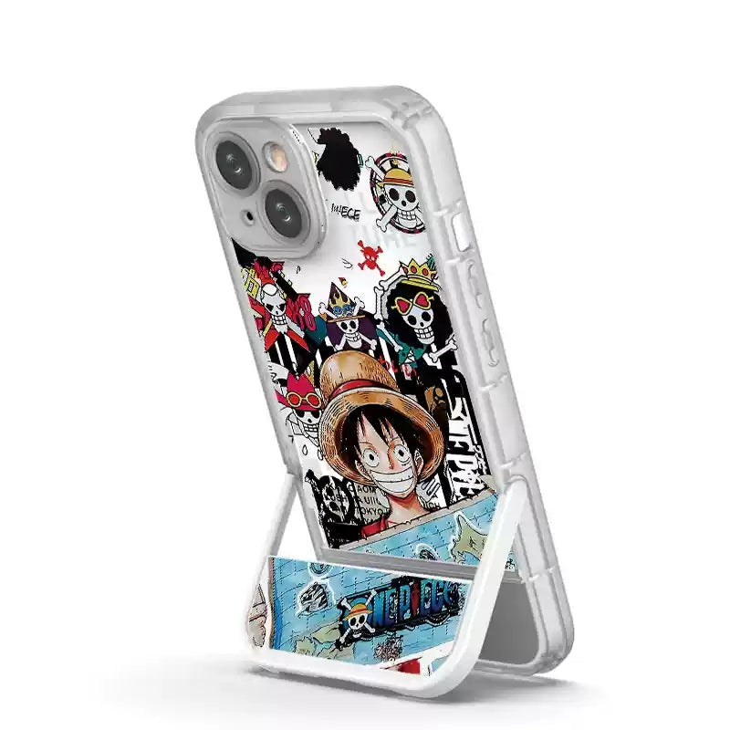 Coque de téléphone antichoc en silicone Nika Luffy pour iPhone