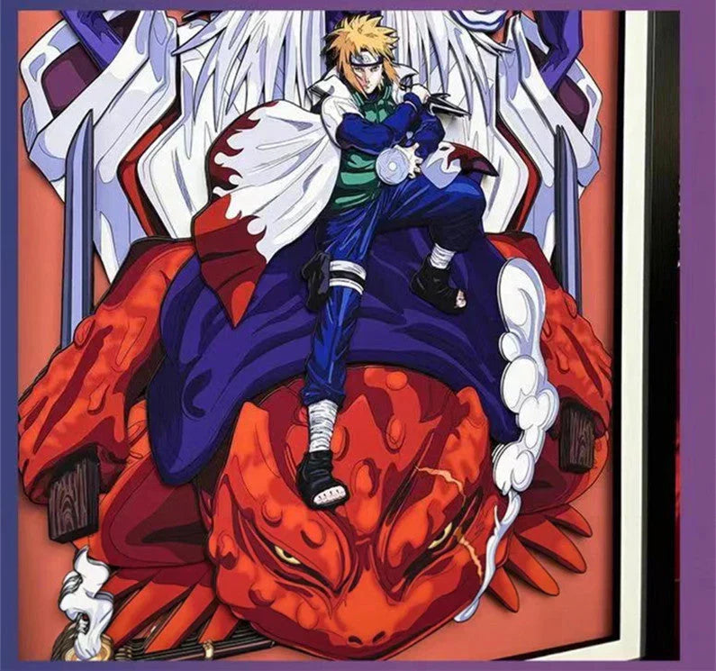 Namikaze Minato beau dessin animé, artisanat 3D