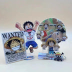 Décoration tour de Luffy/Ace/Sabo en acrylique avec grande roue