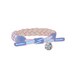 Bracelet Tanjirou/Nezuko, corde tressée à la main. Un bracelet idéal pour un cadeau.