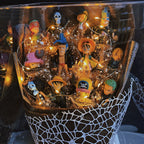 Bouquet de Savons Roses Faits à la Main Luffy/Zoro avec LED pour Cadeaux Romantiques de la Saint-Valentin