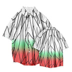 T-shirt Tanjirou/Nezuko, nouveauté été, coupe ample, chemise COS imprimée, tendance jeune décontractée, polyvalente