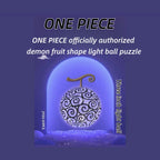 Décoration de puzzle lumineux Luffy Fruit Décoration de puzzle Décoration de table