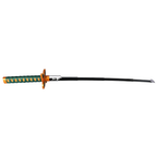 Demon Slayer Tanjiro Zenitsu Katana rétractable, Épée Accessoire de Cosplay Anime