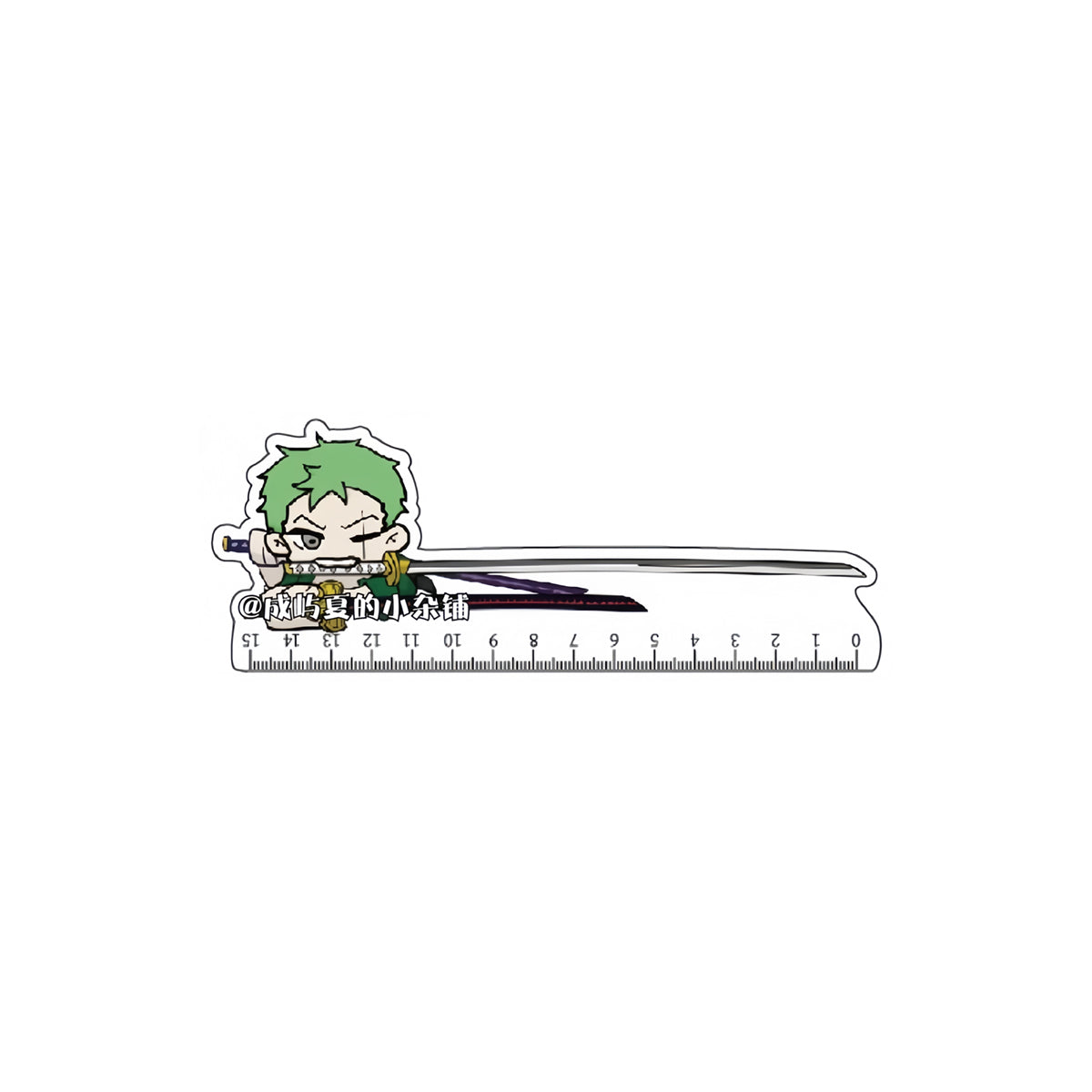 Règle de modélisation de personnages mignons Luffy/Zoro/Nami/Sanji - Mesurez la distance dont vous rêvez de naviguer