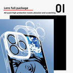 Coque de téléphone antichoc en silicone tendance exquise Tanjirou/Mitsuri/Muichirou Apple