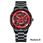 Montre rotative Sharingan de Sasuke/Madara/Itachi. Montre élégante et cool.