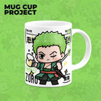 Tasses Luffy/Zoro/Ace Mignon motif personnage Résistant à la chaleur et durable