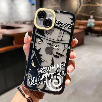 Coque de téléphone antichoc en silicone Uchiha Itachi/Hatake Kakashi pour iPhone