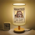 Luffy/Zoro petite lampe de table à LED, lampe de chevet, lampe de protection oculaire chaude pour étudiant