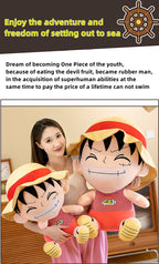 Figurine articulée de Luffy, modèle adorable