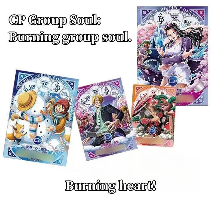 Boîtes mystères de cartes édition limitée Luffy/Zoro/Ace