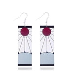 Magnifiques boucles d'oreilles Tanjirou/Nezuko pour un charme unique