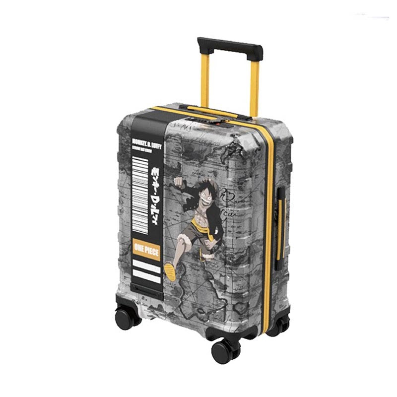 Bagage à roulettes sur le thème de Monkey D. Luffy pour les voyages