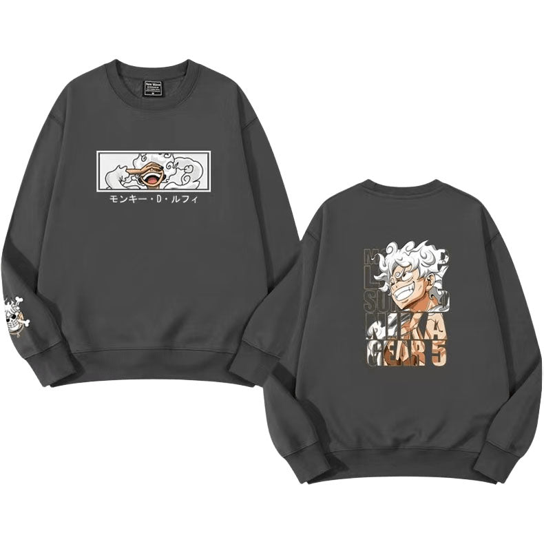 Nika Luffy mode confortable ample chaud manches longues vêtements