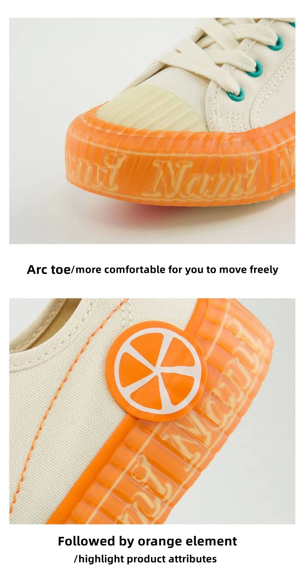 Chaussures en toile Nami, élégantes, confortables et respirantes