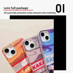 Coque de téléphone anti-collision en silicone tendance exquise Uzumaki/Sasuke/Kakashi Apple