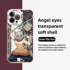 Coque de téléphone antichoc en silicone raffinée tendance Apple pour iPhone, Android Tanjirou/Nezuko